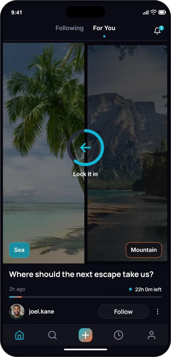 The PIC app on a phone